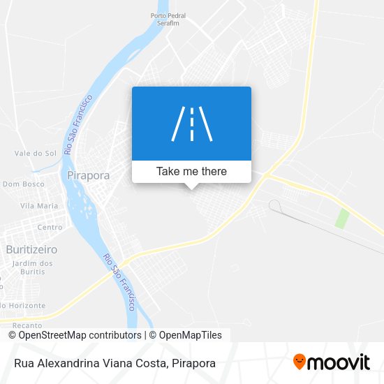 Rua Alexandrina Viana Costa map