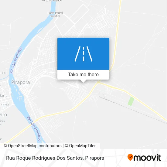 Rua Roque Rodrigues Dos Santos map
