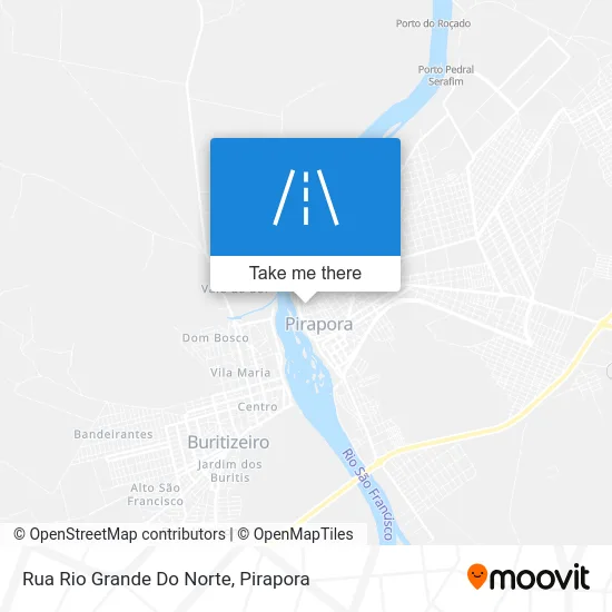 Rua Rio Grande Do Norte map