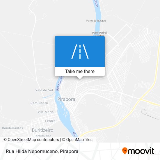 Rua Hilda Nepomuceno map