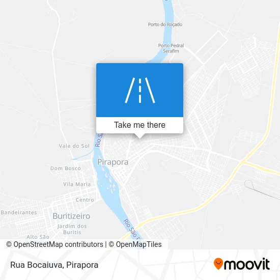 Rua Bocaiuva map