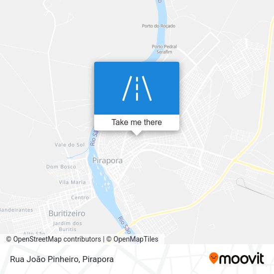 Rua João Pinheiro map