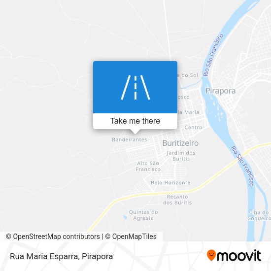 Rua Maria Esparra map