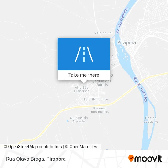 Rua Olavo Braga map