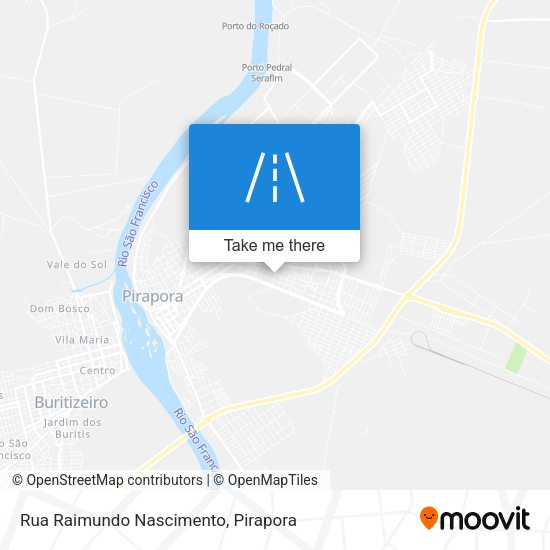 Rua Raimundo Nascimento map