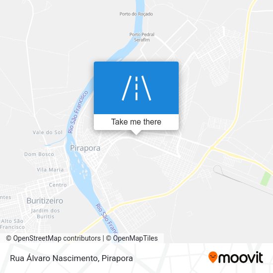 Rua Álvaro Nascimento map