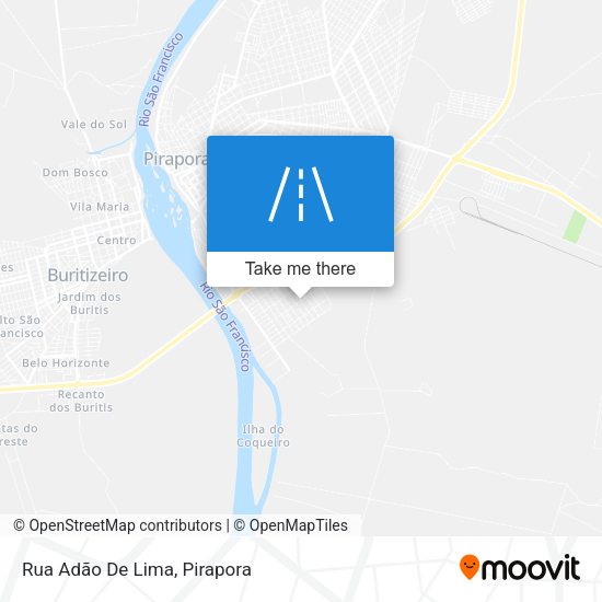 Rua Adão De Lima map