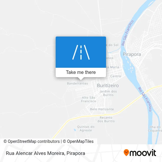 Rua Alencar Alves Moreira map