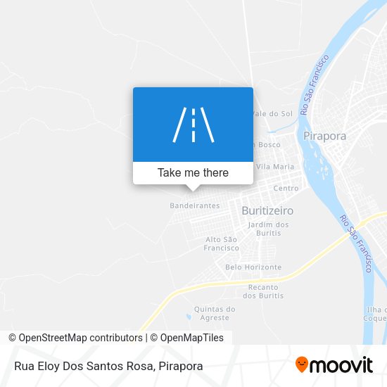 Rua Eloy Dos Santos Rosa map
