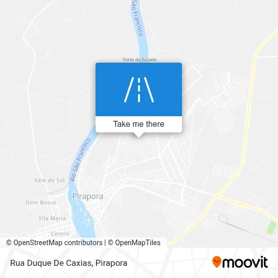 Rua Duque De Caxias map