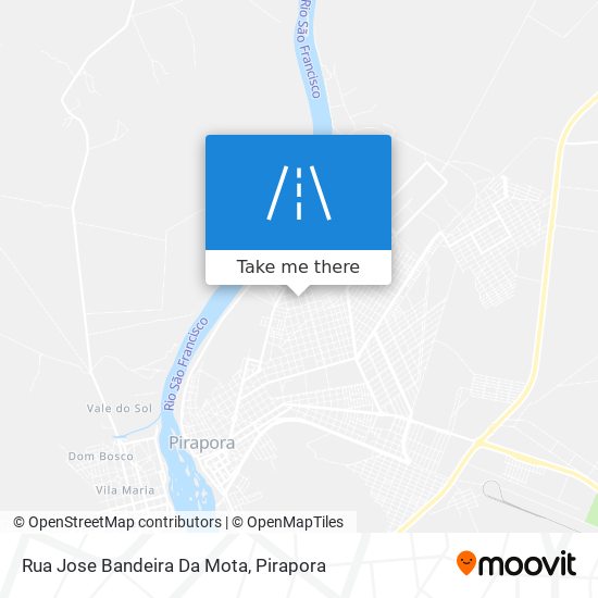 Rua Jose Bandeira Da Mota map