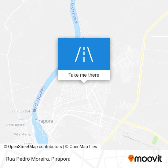 Rua Pedro Moreira map
