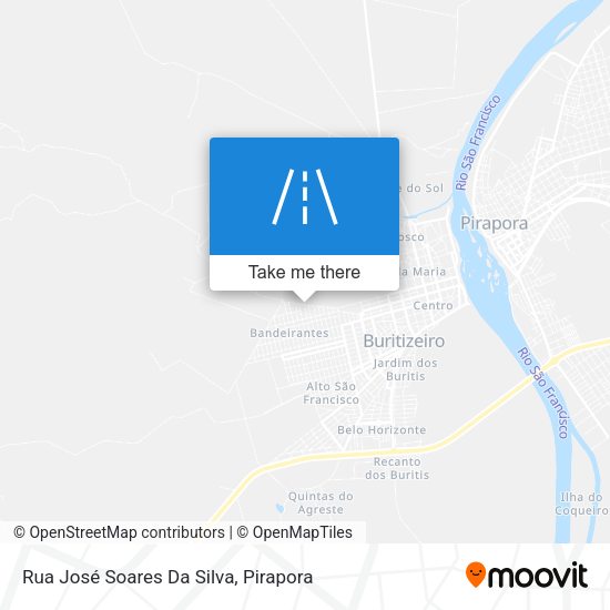 Rua José Soares Da Silva map