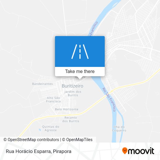 Rua Horácio Esparra map