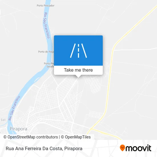 Rua Ana Ferreira Da Costa map