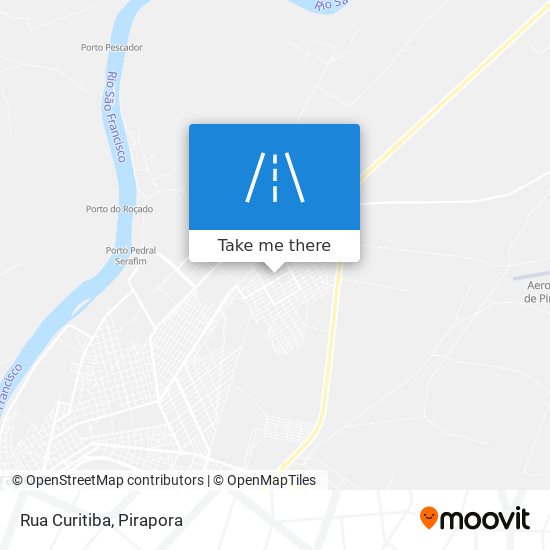 Mapa Rua Curitiba