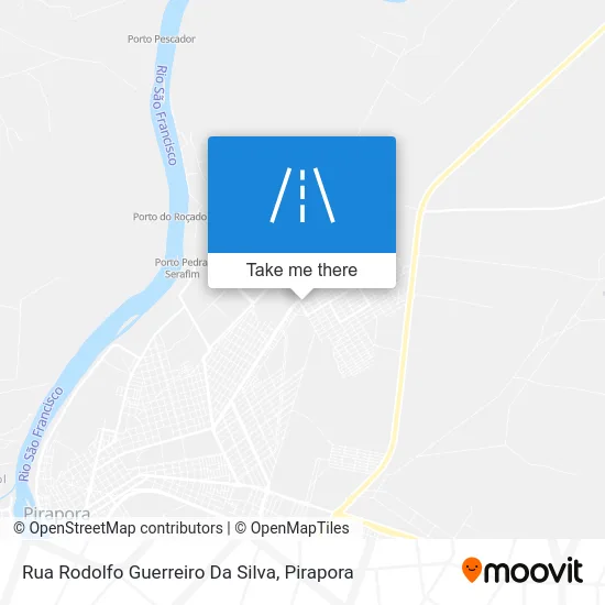 Rua Rodolfo Guerreiro Da Silva map
