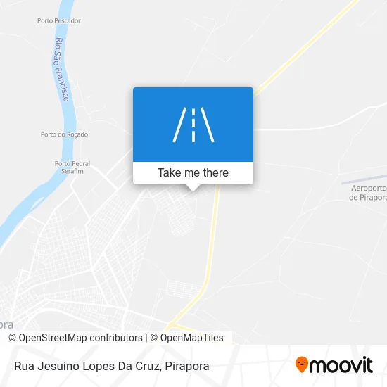 Rua Jesuino Lopes Da Cruz map