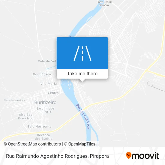 Rua Raimundo Agostinho Rodrigues map