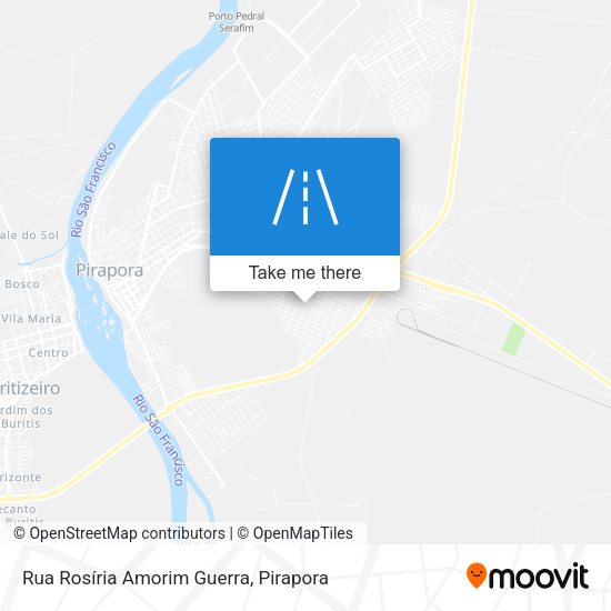 Rua Rosíria Amorim Guerra map