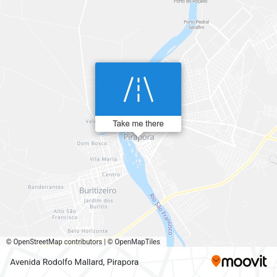 Avenida Rodolfo Mallard map