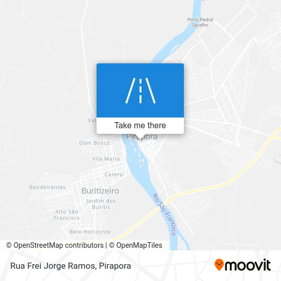Rua Frei Jorge Ramos map