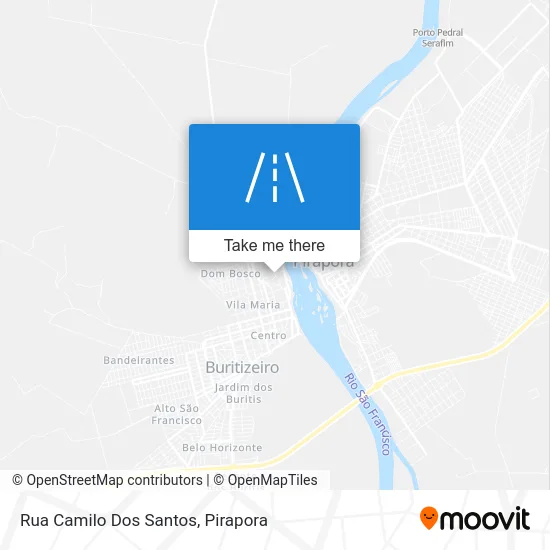 Rua Camilo Dos Santos map