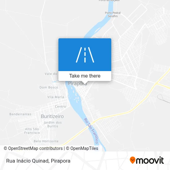 Rua Inácio Quinad map