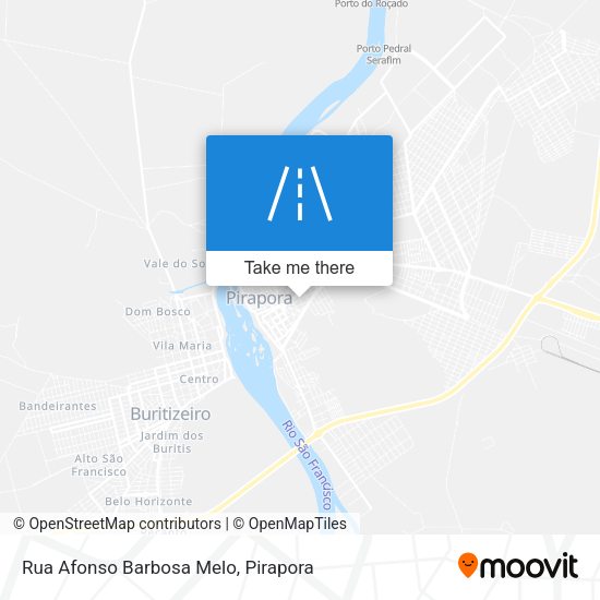 Rua Afonso Barbosa Melo map