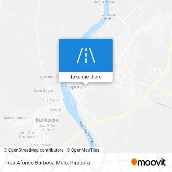 Rua Afonso Barbosa Melo map