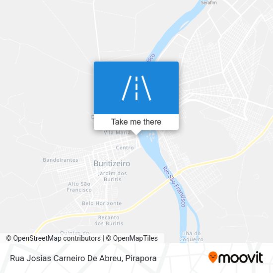 Rua Josias Carneiro De Abreu map