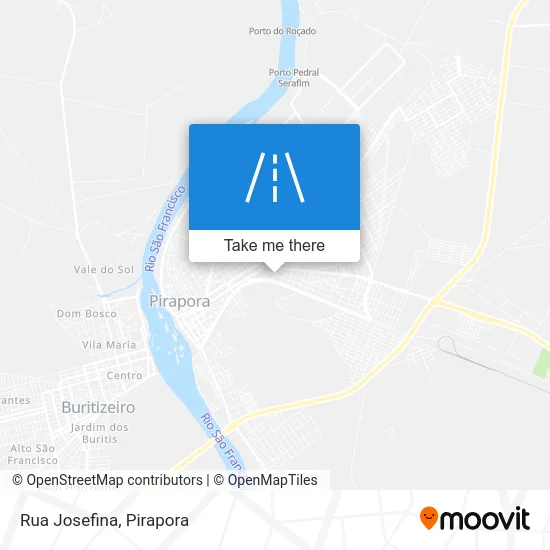 Rua Josefina map