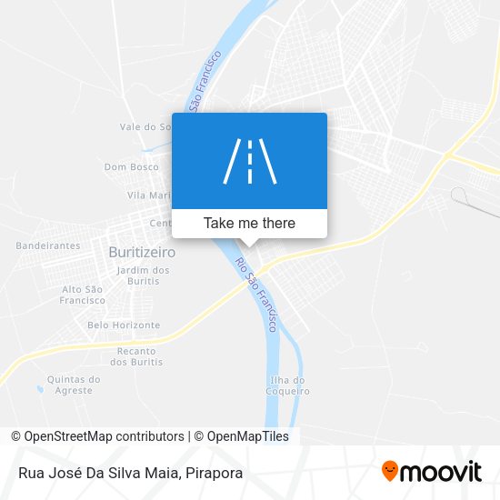 Rua José Da Silva Maia map