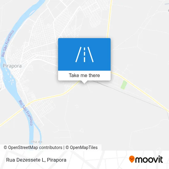 Rua Dezessete L map