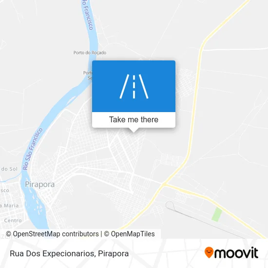 Rua Dos Expecionarios map