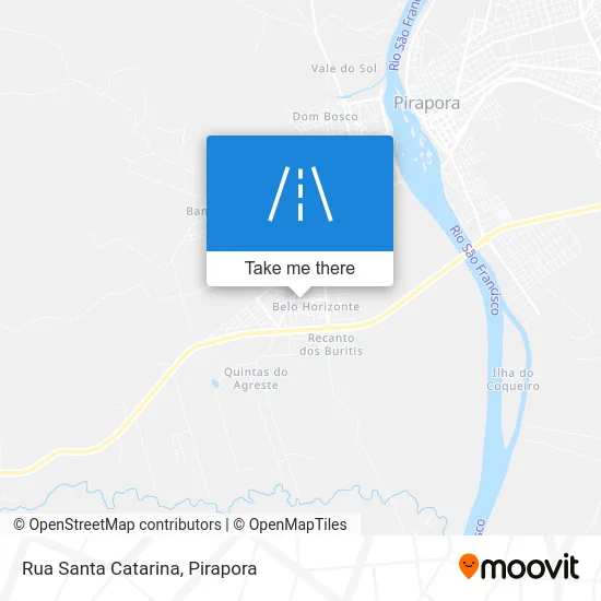 Rua Santa Catarina map