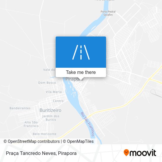 Praça Tancredo Neves map