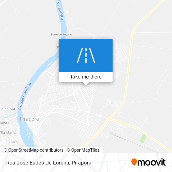 Rua José Eudes De Lorena map