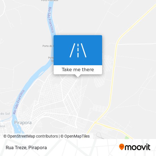 Rua Treze map