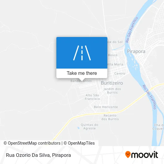 Rua Ozorio Da Silva map