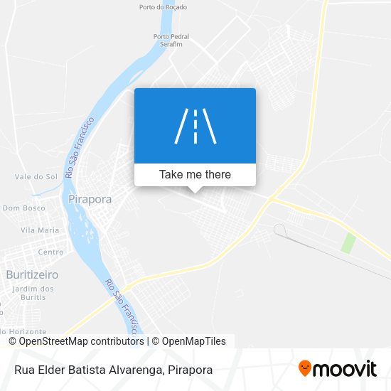 Rua Elder Batista Alvarenga map