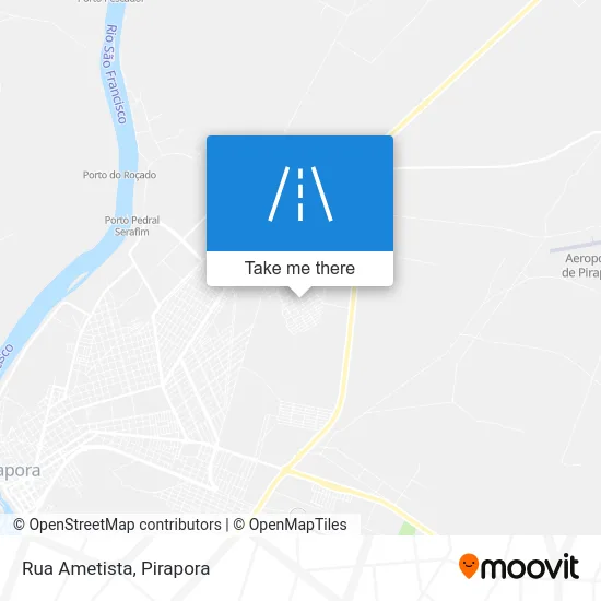 Rua Ametista map