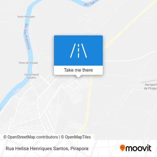 Rua Helisa Henriques Santos map