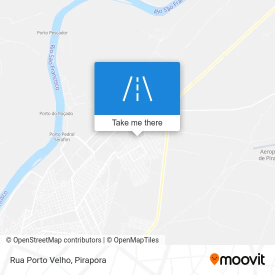 Rua Porto Velho map