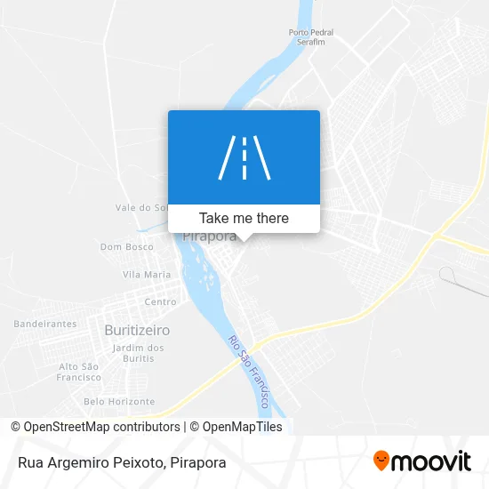 Rua Argemiro Peixoto map
