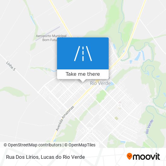 Rua Dos Lírios map