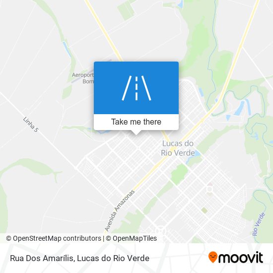 Rua Dos Amarílis map