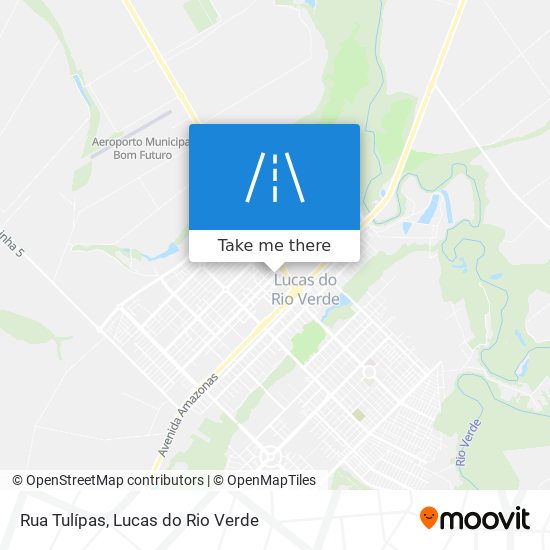 Rua Tulípas map