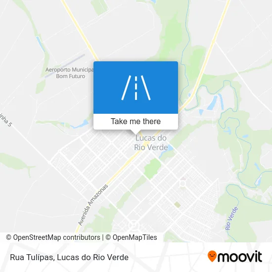 Rua Tulípas map