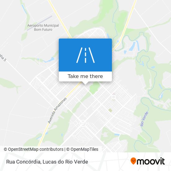 Rua Concórdia map